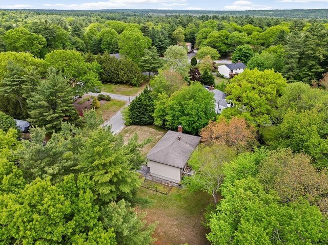 5 Glad St, Freetown, MA 02702 - aerial view of a forest