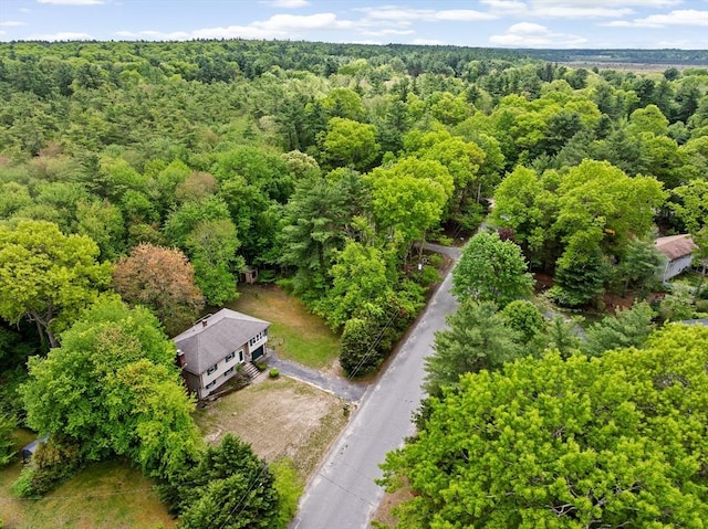 5 Glad St, Freetown, MA 02702 - view of subject property featuring a heavily wooded area