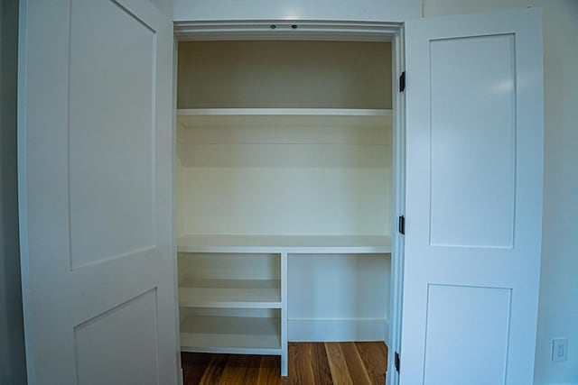 view of closet