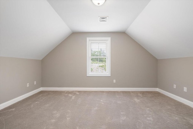 194B Narrows Rd, Westminster, MA 01473 - additional living space featuring carpet, vaulted ceiling, and baseboards
