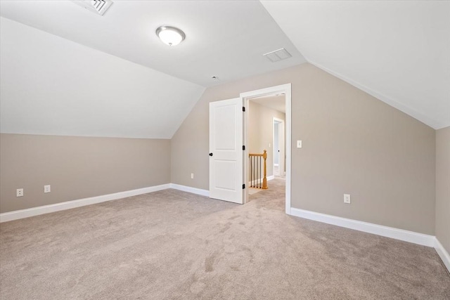 194B Narrows Rd, Westminster, MA 01473 - additional living space featuring lofted ceiling, light carpet, and baseboards