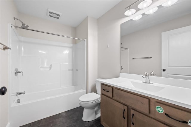 194B Narrows Rd, Westminster, MA 01473 - full bathroom featuring vanity, shower / bath combination, and toilet