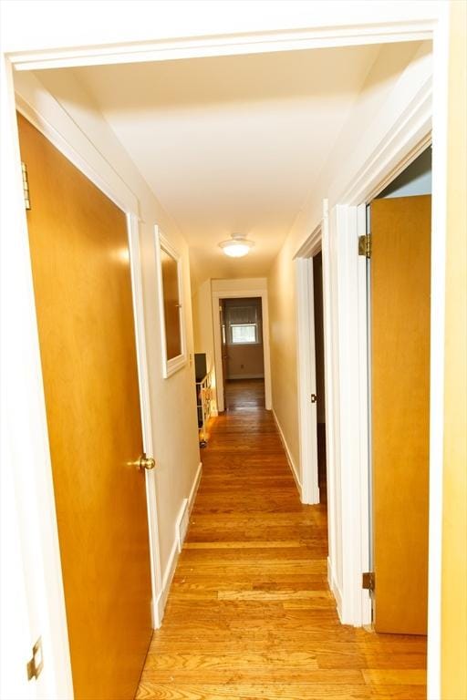460 Front St, Weymouth, MA 02188 - hall featuring light wood-style flooring and baseboards