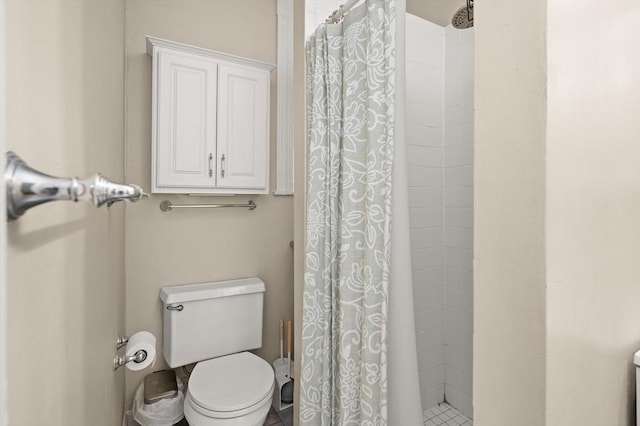 293-295 Commonwealth Ave Unit 3B, Boston, MA 02115 - bathroom with a stall shower and toilet