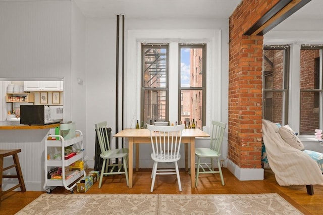 293-295 Commonwealth Ave Unit 3B, Boston, MA 02115 - dining area featuring wood finished floors