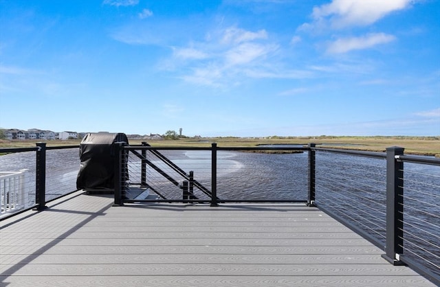35 Liberty St, Salisbury, MA 01952 - dock area featuring a water view