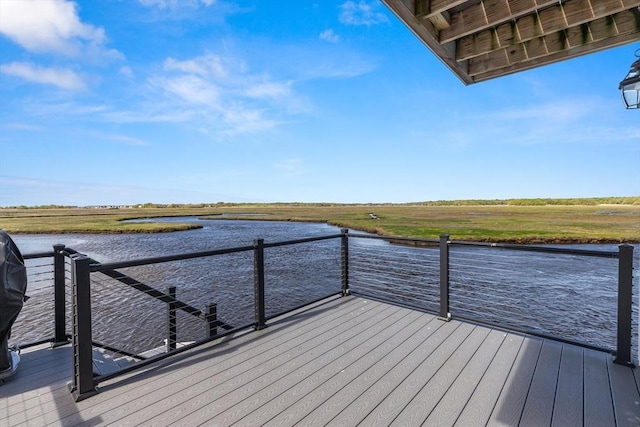 35 Liberty St, Salisbury, MA 01952 - dock area featuring a deck with water view