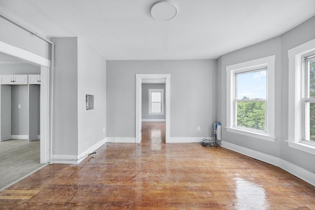 14-18 Florence St, Leominster, MA 01453 - spare room featuring light wood-type flooring and baseboards