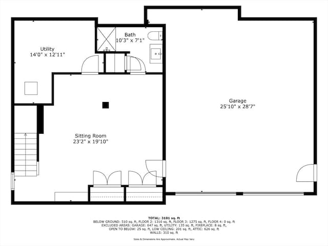 2 Suncrest Ave, Wilmington, MA 01887 - view of property floor plan