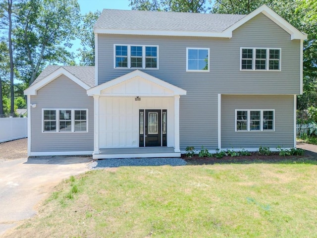 28 Berkshire Ave, Sharon, MA 02067 - view of front of property with board and batten siding and a shingled roof