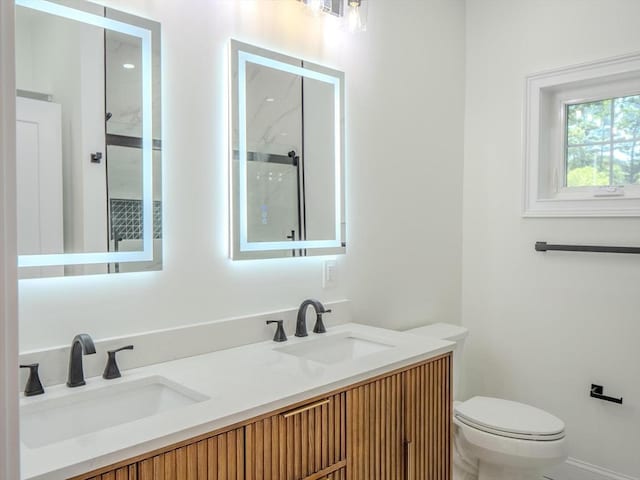 28 Berkshire Ave, Sharon, MA 02067 - full bathroom with toilet and double vanity