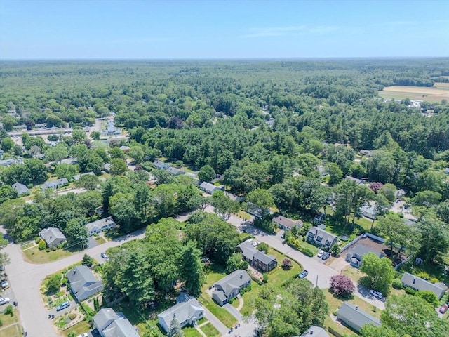 28 Berkshire Ave, Sharon, MA 02067 - aerial overview of property's location featuring a forest