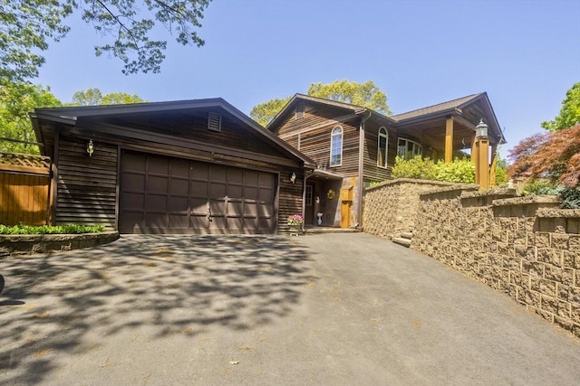 198 Mountain View Dr, Holyoke, MA 01040 - view of front facade featuring driveway and an attached garage