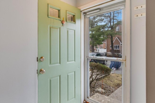 view of entryway