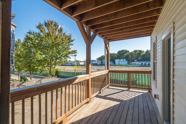 148-150 Pleasant St, Boston, MA 02125 - view of wooden deck