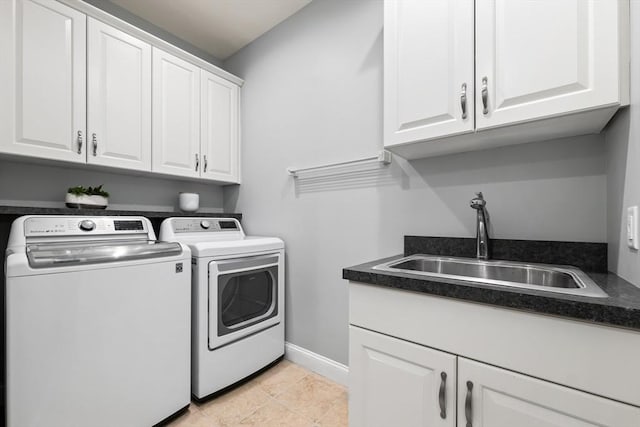 32 Rideout Rd, Hollis, NH 03049 - laundry area with separate washer and dryer and cabinet space