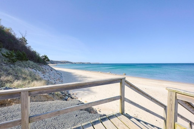 water view with nearby beach