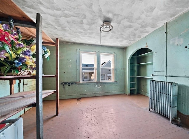 interior space featuring light wood-type flooring