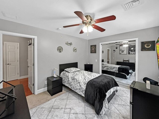 15 Stone Fence Dr, Derry, NH 03038 - bedroom with carpet and a ceiling fan