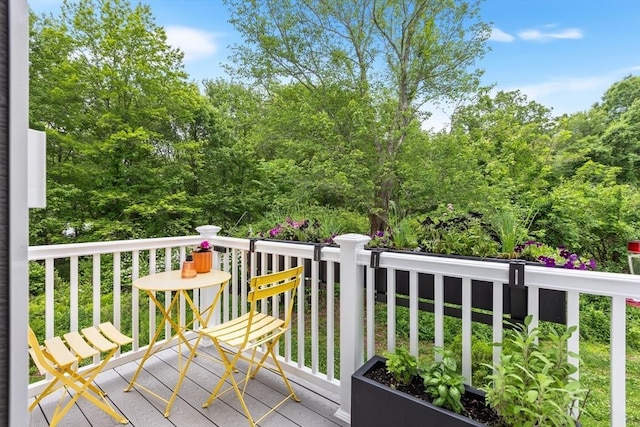 244 Prospect St, Easton, MA 02375 - view of wooden deck