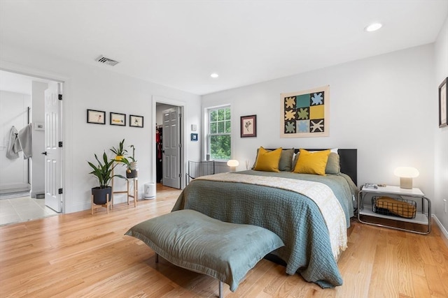 244 Prospect St, Easton, MA 02375 - bedroom with light wood-style floors and recessed lighting