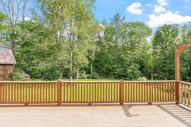 40 Lombard Rd, Hubbardston, MA 01452 - view of wooden terrace