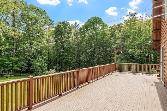 40 Lombard Rd, Hubbardston, MA 01452 - view of wooden terrace