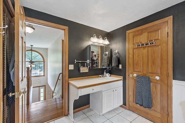 51 Carrie Ann Ln, Fitchburg, MA 01420 - bathroom with tile patterned flooring and vanity