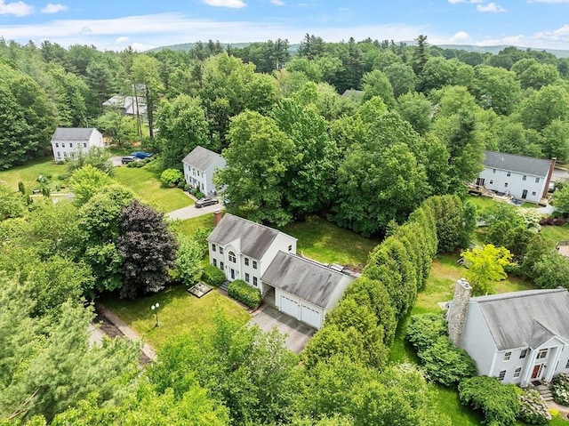 51 Carrie Ann Ln, Fitchburg, MA 01420 - drone / aerial view of a heavily wooded area
