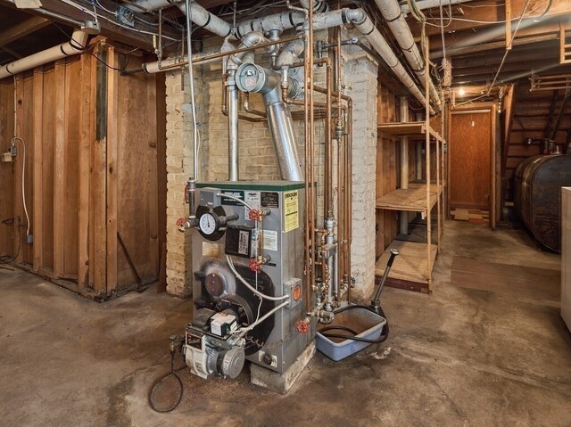 view of utility room