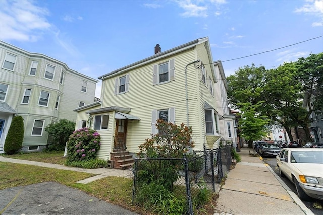 339-341 Norfolk St, Cambridge, MA 02139 - multi unit property featuring a chimney