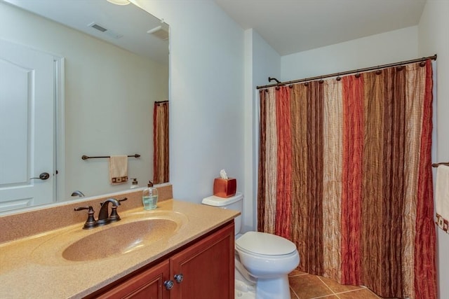 15 Herrick Dr Unit 15, Methuen, MA 01844 - bathroom with vanity, toilet, and tile patterned floors