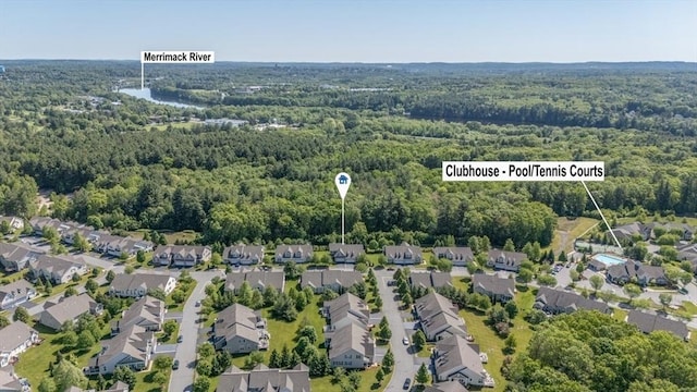 15 Herrick Dr Unit 15, Methuen, MA 01844 - view of property location with a forest and nearby suburban area