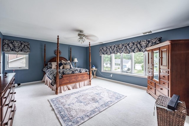 35 Dejordy Ln, Chicopee, MA 01020 - carpeted bedroom with baseboards and ceiling fan