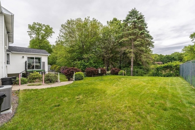 35 Dejordy Ln, Chicopee, MA 01020 - view of yard featuring central AC