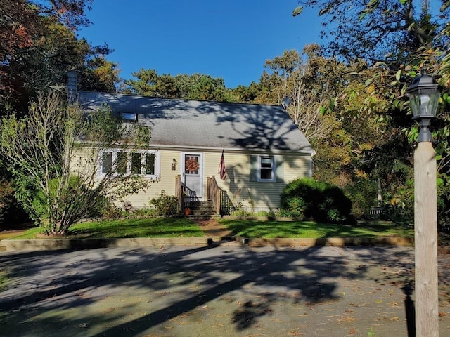 view of front of house