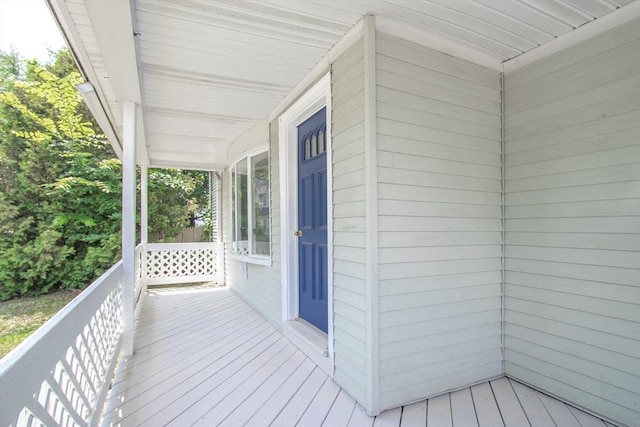 7 Dewey Ave, East Longmeadow, MA 01028 - view of wooden porch