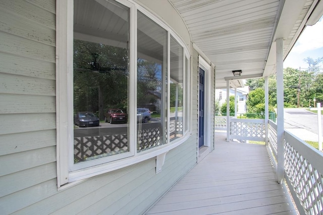 7 Dewey Ave, East Longmeadow, MA 01028 - view of wooden porch