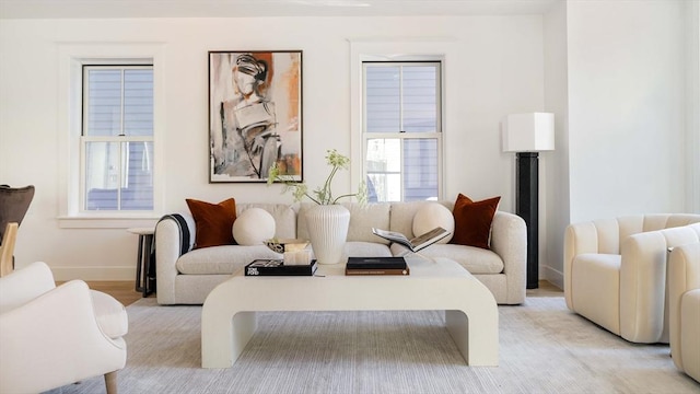 13 Mellen St, Cambridge, MA 02138 - living room with baseboards