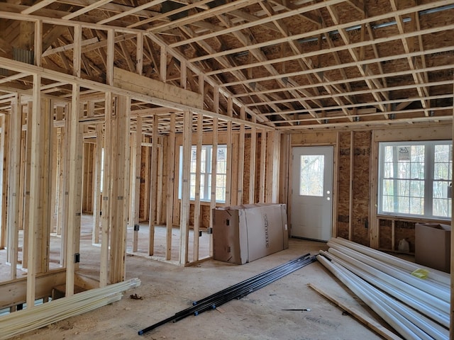 miscellaneous room with plenty of natural light