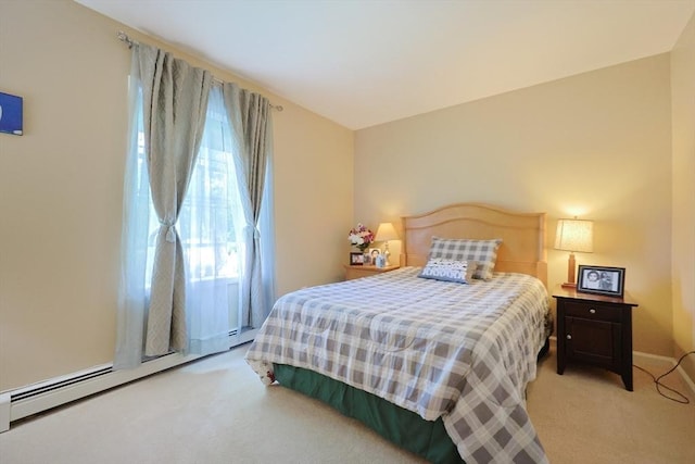 4 Colonial Rd, Webster, MA 01570 - bedroom with light carpet and baseboard heating