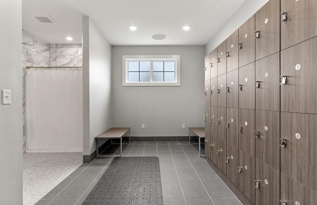 2 Codman Way Unit 311, Westborough, MA 01581 - mudroom featuring tile patterned floors, recessed lighting, and baseboards
