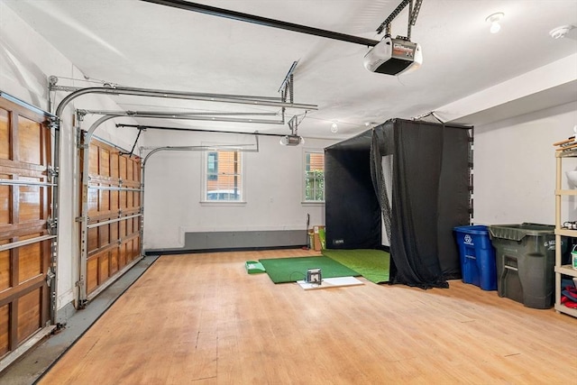 37-1/2 Federal St, Newburyport, MA 01950 - garage featuring a garage door opener