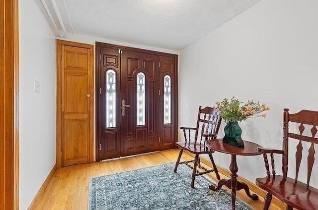 21 Parker St, Boston, MA 02129 - entryway with light wood finished floors