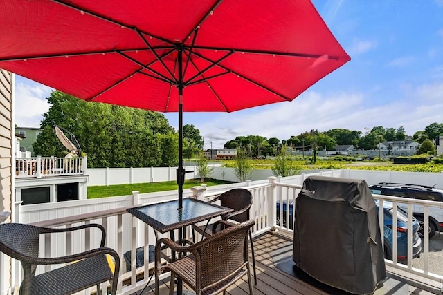 63 Prospect St Unit 2, Woburn, MA 01801 - view of wooden terrace