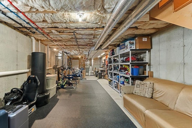 63 Prospect St Unit 2, Woburn, MA 01801 - view of unfinished below grade area