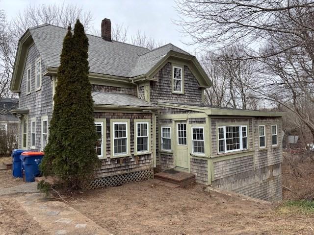 view of rear view of property