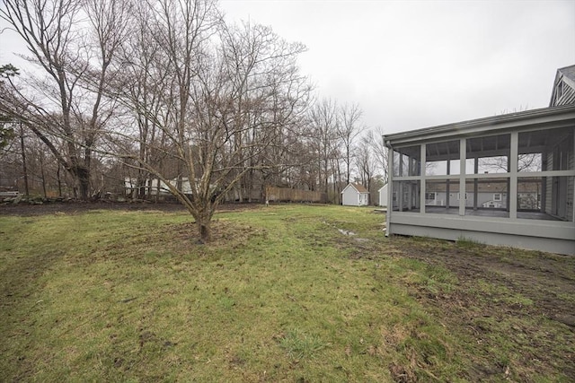 6 Nemasket St, Middleboro, MA 02346 - view of yard with a sunroom
