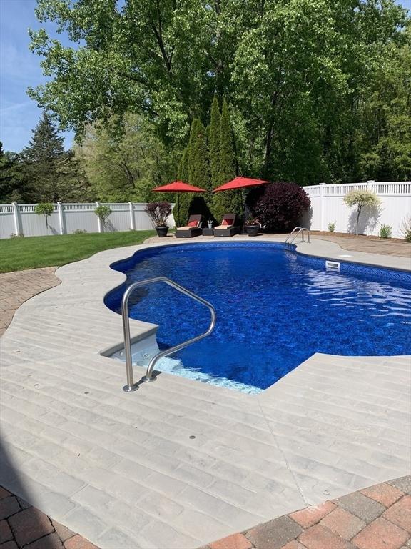 47 Avis Cir, Northampton, MA 01062 - view of swimming pool with a fenced backyard