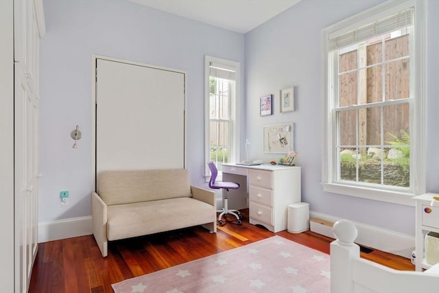17 Rockview St Unit 1, Boston, MA 02130 - sitting room featuring wood finished floors and baseboards